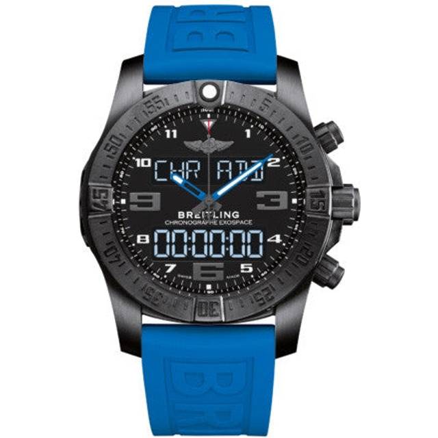Breitling Watch Exospace B55 Night Mission TwinPro Pushbutton - Black
