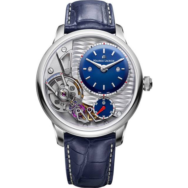 Maurice Lacroix Watch Masterpiece Gravity Mens Limited Edition - Blue