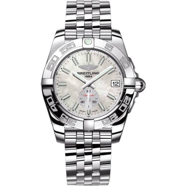 Breitling Watch Galactic 36 Automatic Pilot Bracelet - White