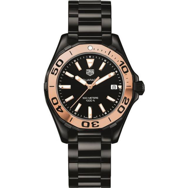 TAG Heuer Watch Aquaracer 300m Ceramic Ladies - Black