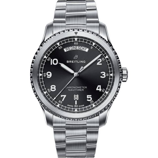 Breitling Watch Aviator 8 Automatic Day Date 41 - Black