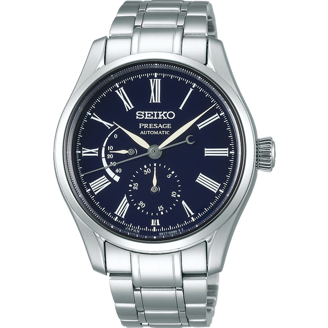 Seiko Presage Watch Zen Garden Mens D - Blue