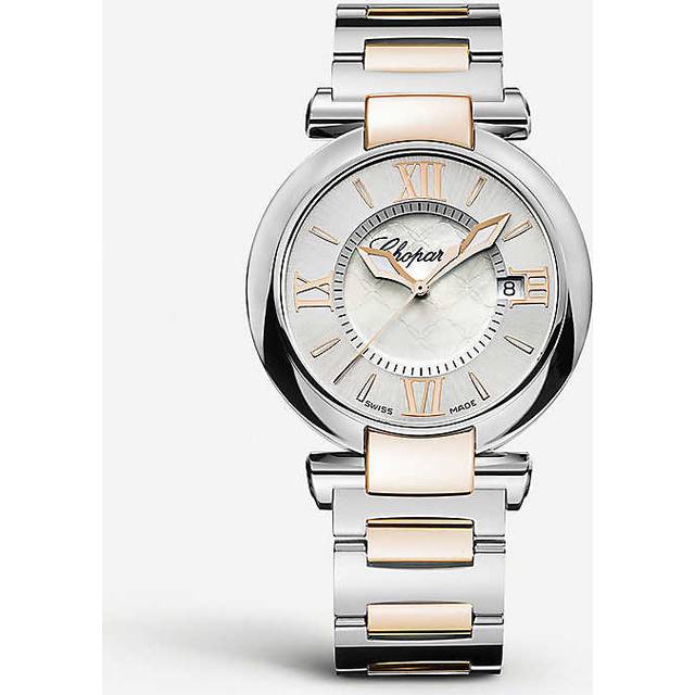 Chopard Womens Stainless Steel Imperiale 18ct Rose-gold, Stainless-steel and Amethyst Watch - stainless steel