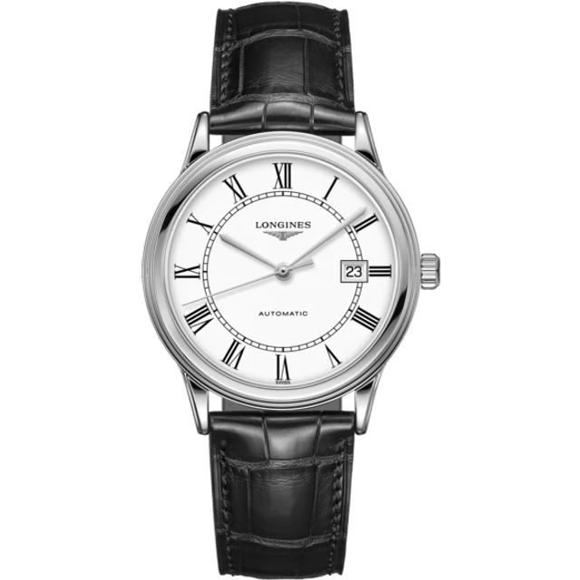 Longines Pre-Owned Watch Presence Mens - White