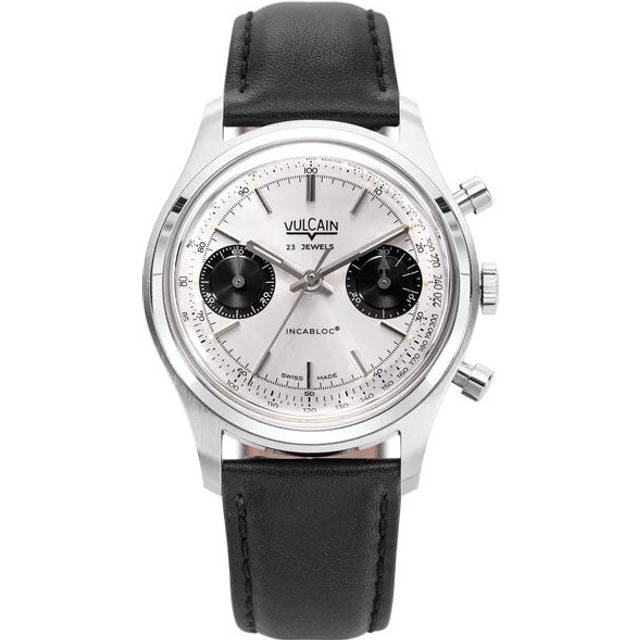 Vulcain Chronograph 38mm Silver