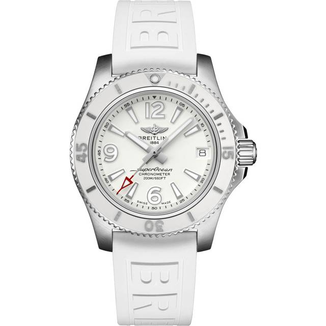 Breitling Watch Superocean Automatic 36 White Diver Pro III Tang Type - White