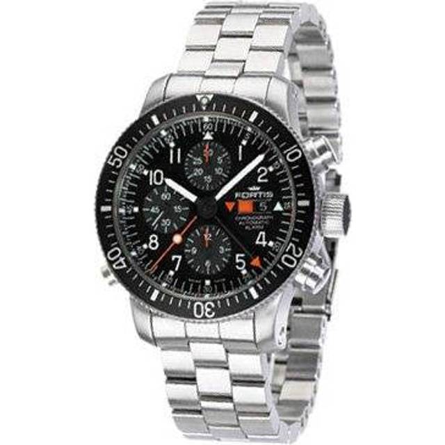 Fortis B-42 Official Cosmonauts Chronograph Alarm D - Black