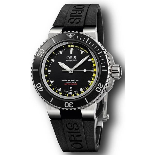 Oris Watch Aquis Depth Gauge Rubber D - Black