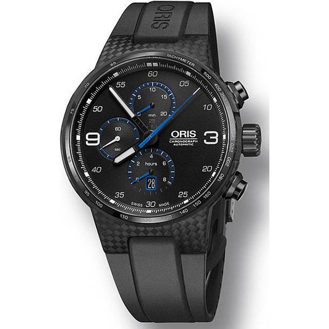 Oris Watch Williams Carbon Chrono Date Rubber - Black