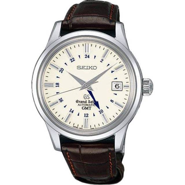 Grand Seiko Watch Mechanical GMT - Cream