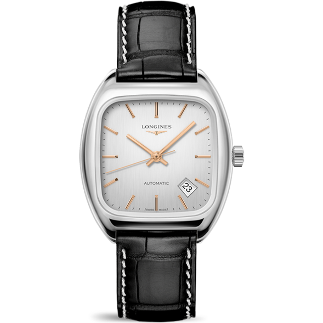 Longines Watch Heritage 1969 Mens - Silver