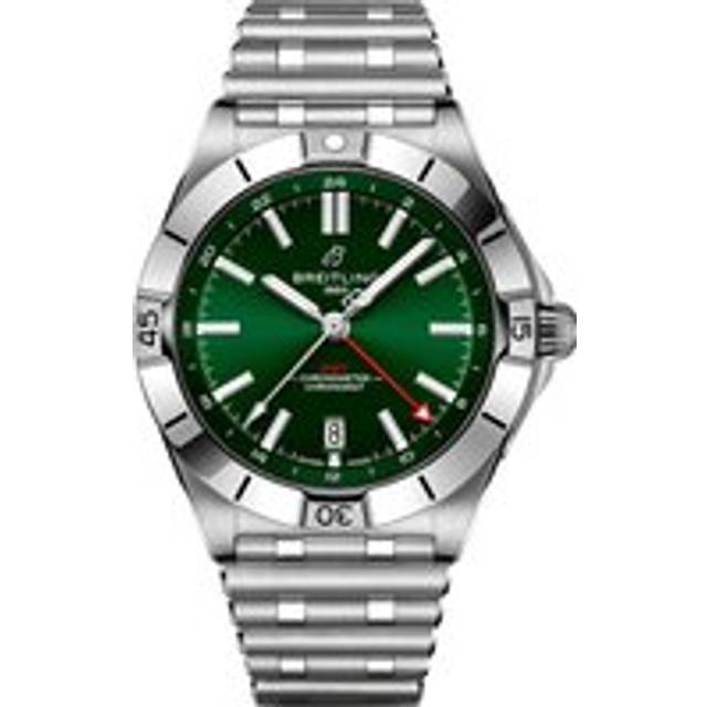 Breitling Mens Green A32398101l1a1 Chronomat Gmt 40 Automatic Stainless Steel Watch 1 Size - GREEN