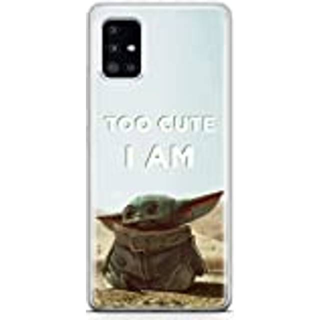 ERT GROUP mobiltelefonfodral för Samsung A51 5G originalt och officiellt licensierat Star Wars mönster Baby Yoda 004 optimalt anpassad till formen på mobiltelefonen, fodral tillverkad av TPU-plast