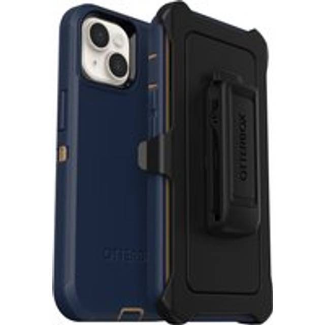 iPhone 14 Plus Case | Defender Series Blue Suede Shoes