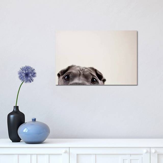 Golf Iron Vintage Grass - Photograph Print on Canvas - Wrapped Canvas (30.48 cm H x 45.72 cm W)