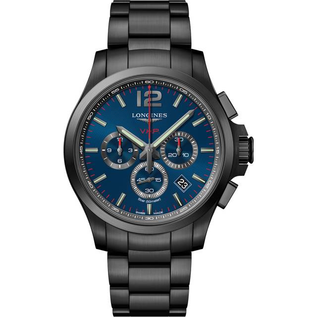 Longines Watch Conquest VHP Chrono Mens - Blue