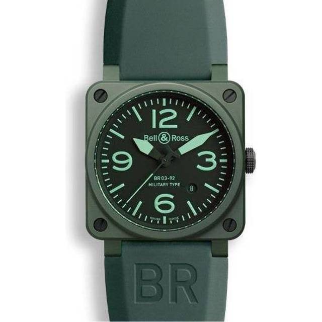 Bell & Ross BR 03 92 Military Ceramic - Green