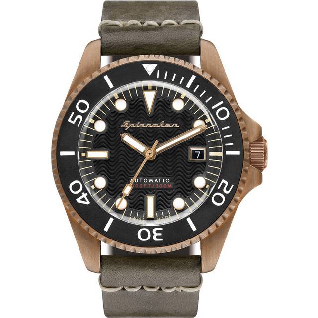 Spinnaker Watch Tesei Bronze - Black