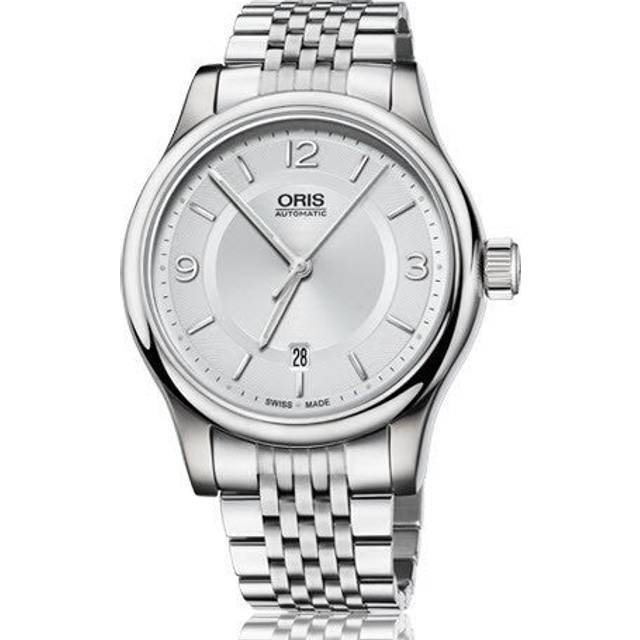 Oris Watch Classic Date Bracelet - Silver