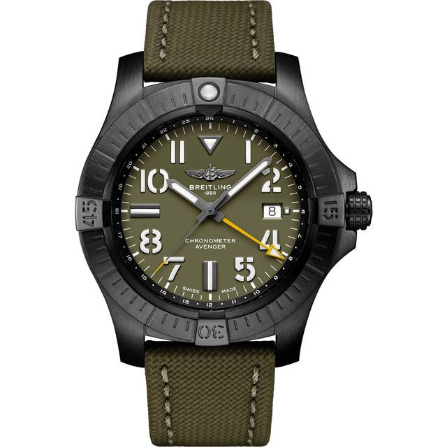 Breitling Watch Avenger GMT Night Mission Limited Edition - Green