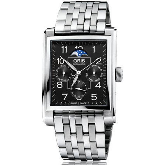 Oris Watch Rectangular Complication Bracelet - Black