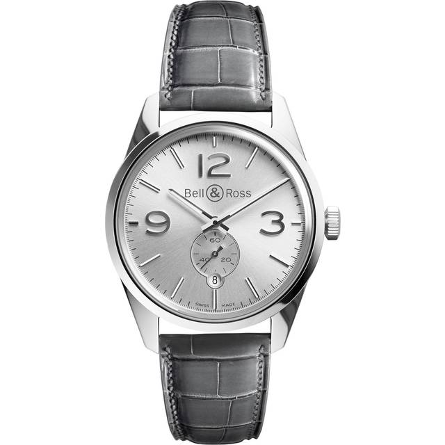 Bell & Ross Watch Vintage BR 123 Officer White - White