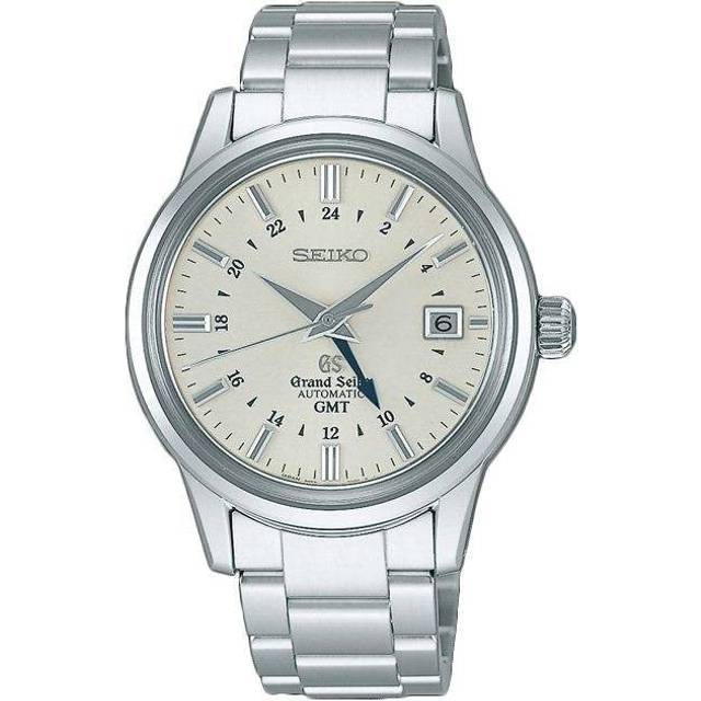 Grand Seiko Watch Mechanical GMT - Silver