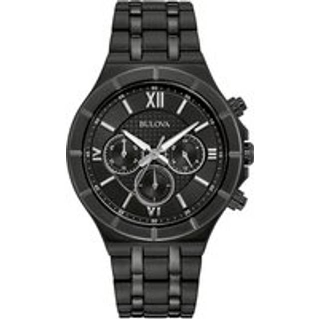 Bulova 98A242 Black IP Chronograph Bracelet Watch - W09171