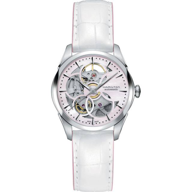 Hamilton Watch Jazzmaster Skeleton Lady Auto - Pink