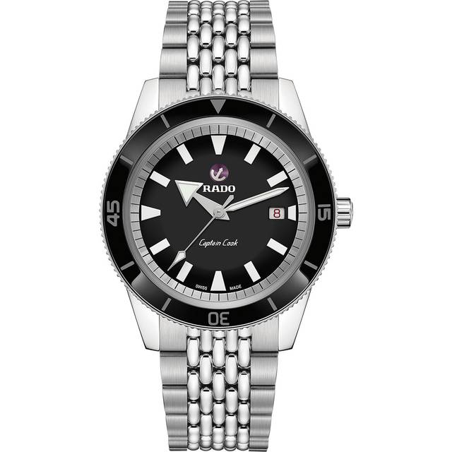 Rado Watch Captain Cook Automatic Plus Strap Kit - Black