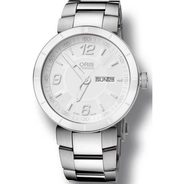 Oris Watch TT1 Ceramic Bracelet D - White