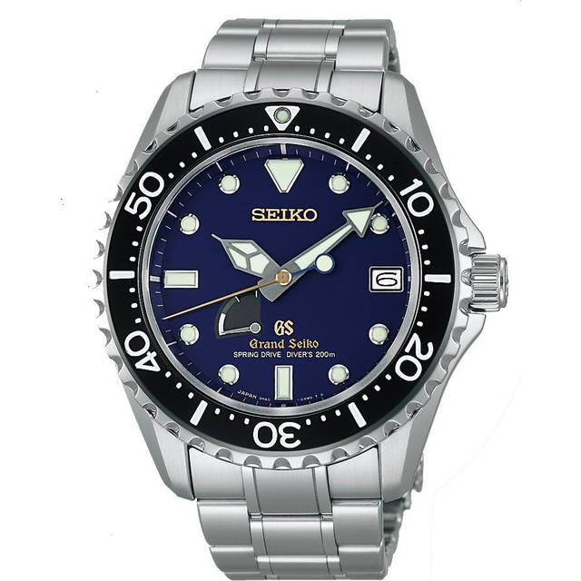 Grand Seiko Watch Spring Drive Diver Blue Limited Edition D - Blue