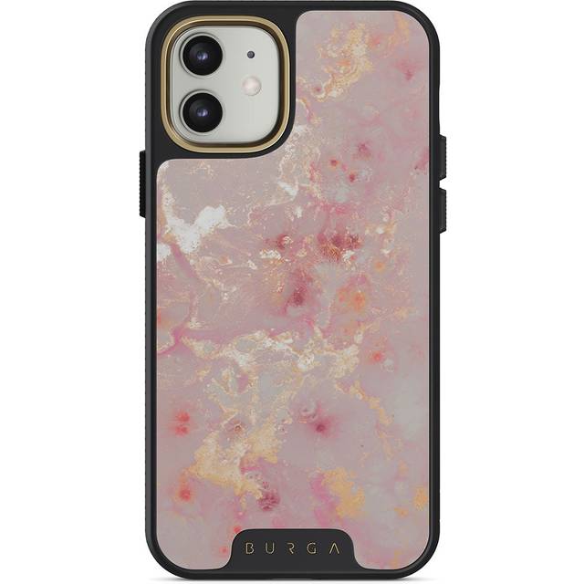 Golden Coral - Pink iPhone 11 Case, Elite Dark / Gold