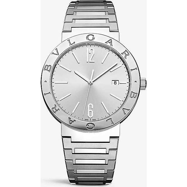 Stainless Steel Bvlgari Bvlgari Watch - Grey - 41mm