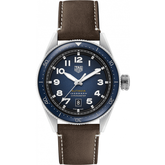 TAG Heuer Watch Autavia Isograph - Blue