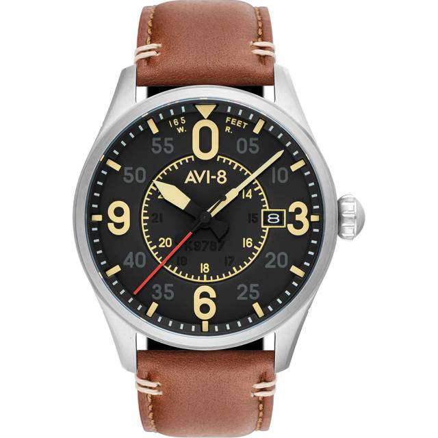 AVI-8 Watch Spitfire Smith Automatic Woolston - Black