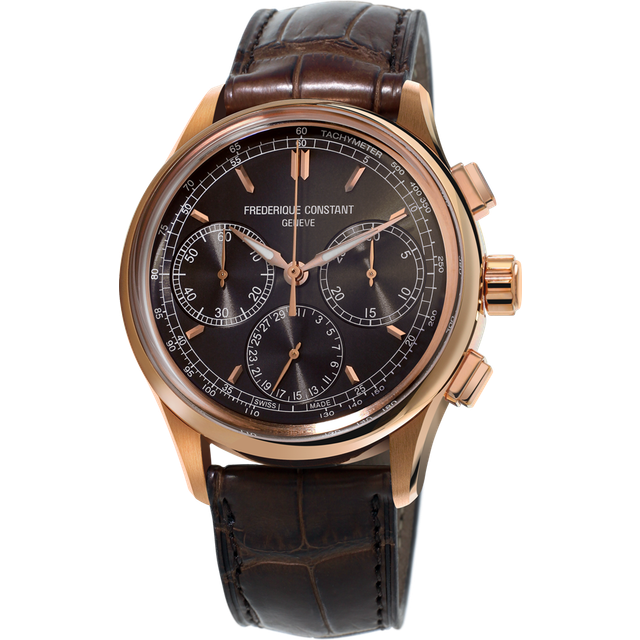 Frederique Constant Watch Flyback Chronograph Manufacture - Black