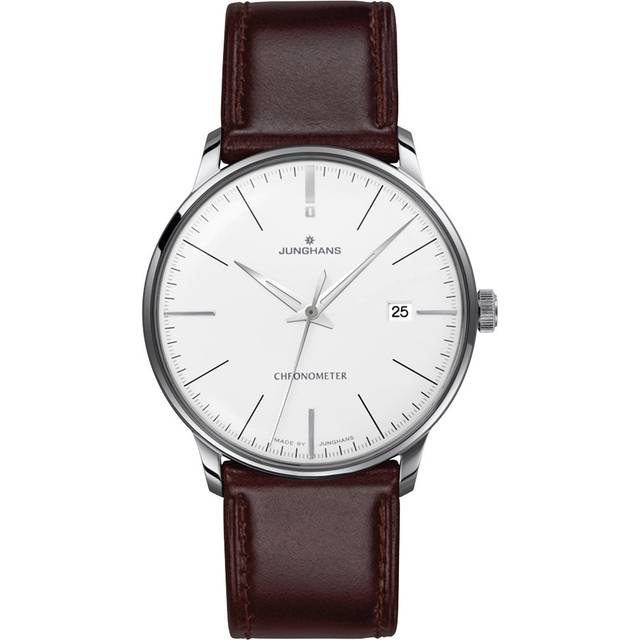Junghans Watch Meister Chronometer Sapphire Crystal - Silver