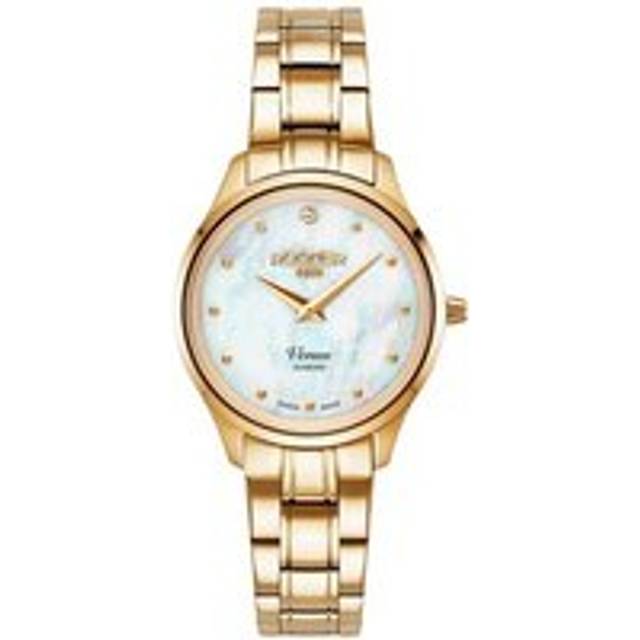 Roamer 601857 48 89 20 Venus Diamond Gold Plated Watch - W60170