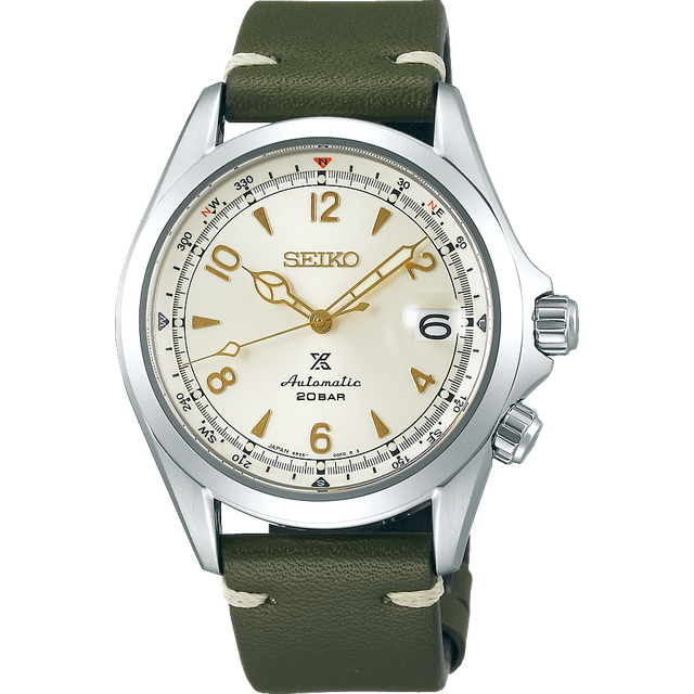 Seiko Watch Prospex Alpinist Mens - Cream