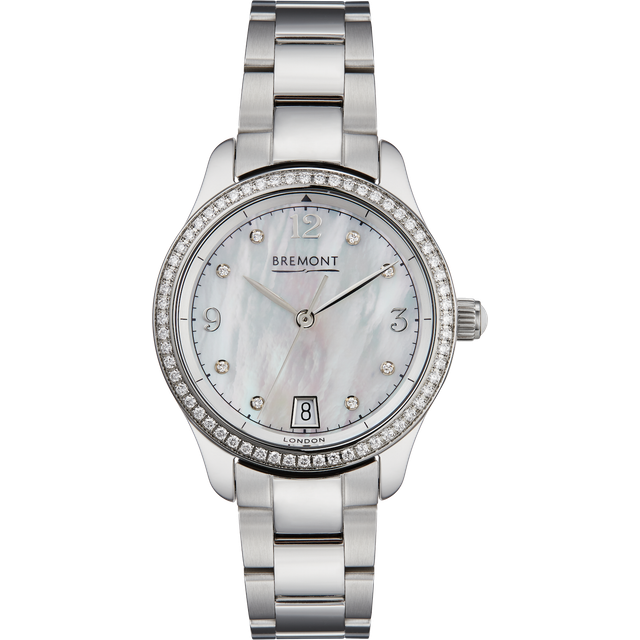 Bremont Solo Lady K White Mother of Pearl