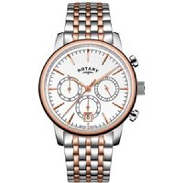 Rotary GB00378/02 Two Tone Chronograph Bracelet Watch - W13179