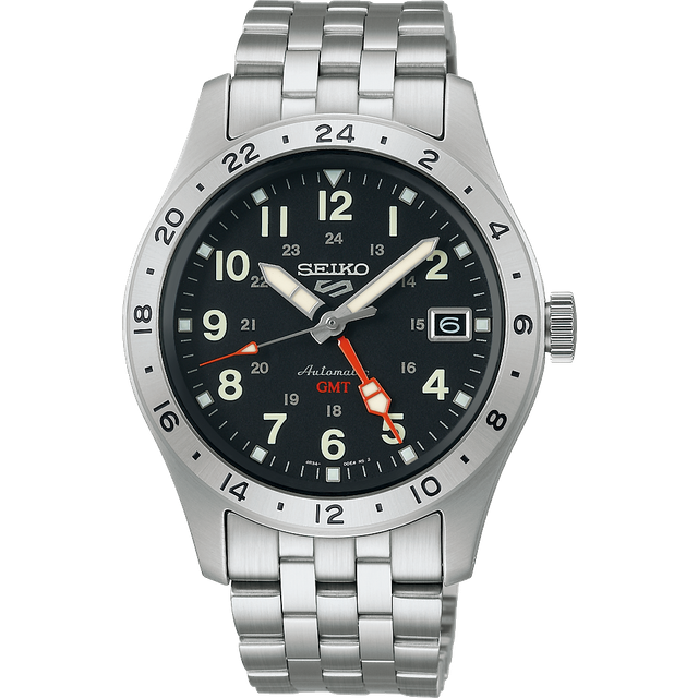 Seiko 5 Sports Field Deploy Mechanical GMT