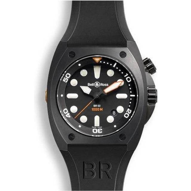 Bell & Ross BR 02 92 Pro Dial Carbon Case - Black