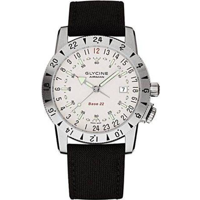 Glycine Watch Airman Base 22 - Silver