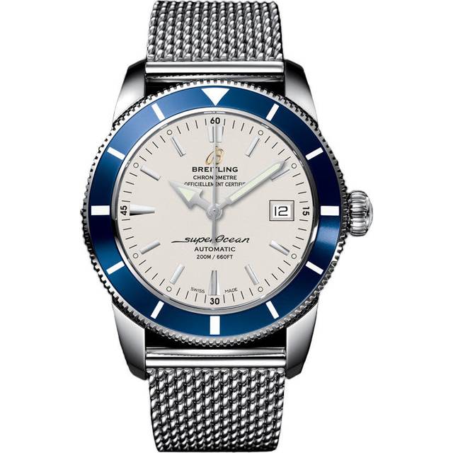 Breitling Watch Superocean Heritage 42 Stratus Silver Ocean Classic Bracelet - Silver