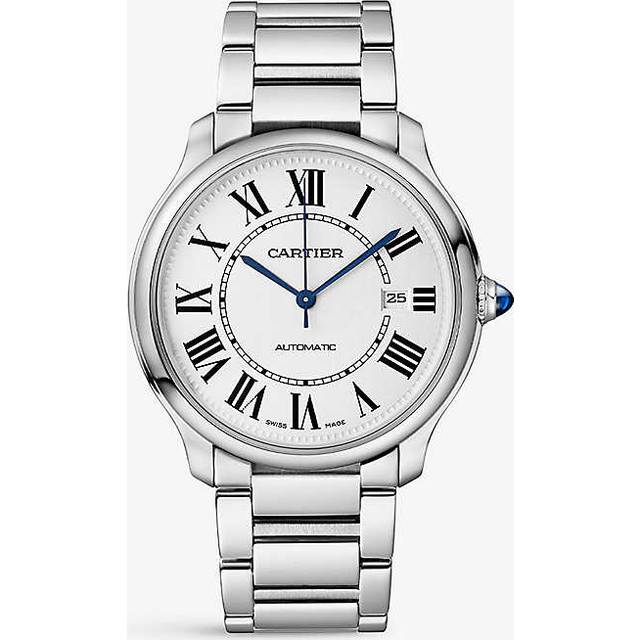 Stainless Steel Ronde Must de Cartier Watch - Silver - 40mm