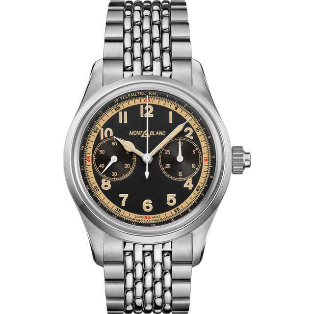 Montblanc Watch 1858 Monopusher Chronograph - Black