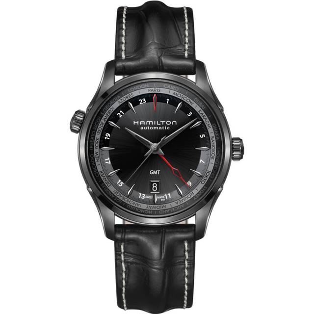 Hamilton Watch American Classic Jazzmaster GMT Limited Edition D - Black