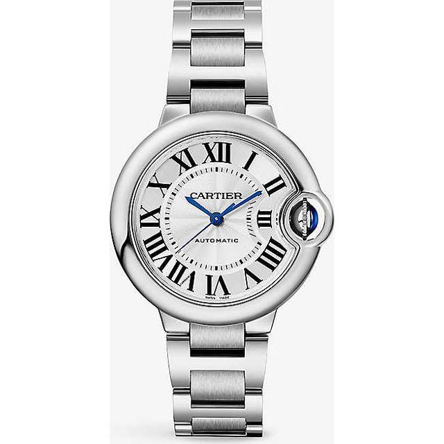 Stainless Steel Ballon Bleu de Cartier Watch - 33mm